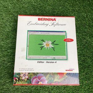 Bernina Embroidery Software Editor Version 4